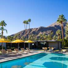 Dinah Shore Estate pool