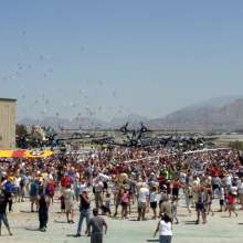 Palm Springs Air Museum on Memorial Day
