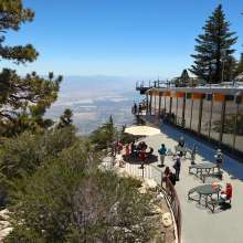 Palm Springs Aerial Tramway patio