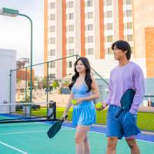 Pickleball at Residence on Langley Park