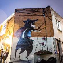 Wolf Lane Street Art