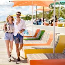 Rockingham foreshore couple
