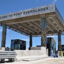Photo of public artwork, Security Checkpoint 3