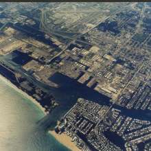 1990 Aerial with Airport