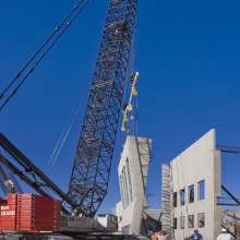 Erecting entrance 1