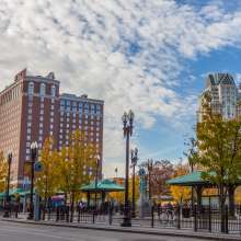 Kennedy Plaza in the Fall