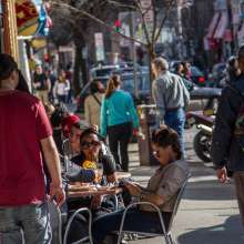 Dining Outside on Thayer Street