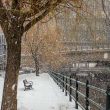 WaterPlace Snowfall