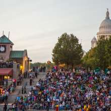 WaterFire Spectators