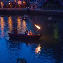 WaterFire Lighting
