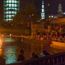 WaterFire Spectators