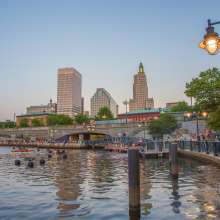 Skyline From WaterPlace Park
