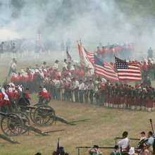 Civil War reenactment