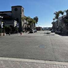 Main Street and Walnut Ave Facing South