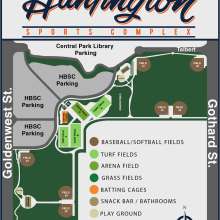 Sports Complex Overhead Map