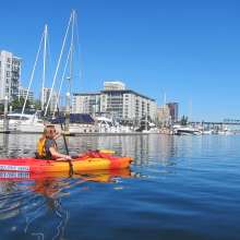 Kayaking on the Foss Waterway