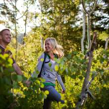 Hiking in American Fork Canyon