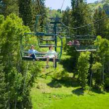 Summer Ski Lifts at Sundance Resort