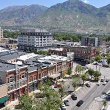 Downtown Provo in Summer
