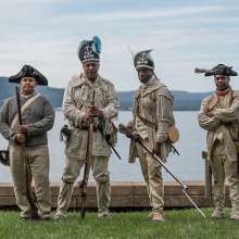 Rev Fest 250 Reenactment Soliders