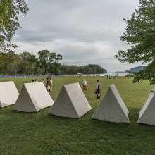 Tents at Rev Fest 250