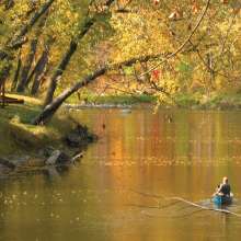Wildcat Creek Canoeing Fall
