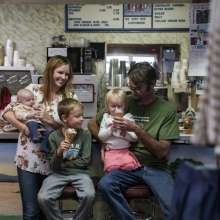 Dirty Sally's General Store Ten Sleep Ice Cream Food Drink Kids Cafe 2019 Thats WY Campaign Washakie County