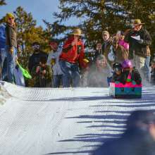 sledding