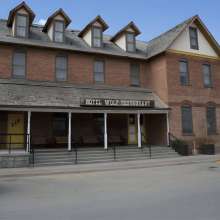Hotel Wolf and Restaurant in Saratoga, Wyoming, a historic thing to do blending old-world charm and modern comfort.