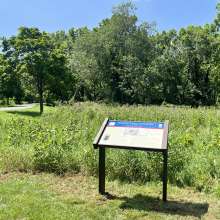 a civil war trails marker located in York County PA