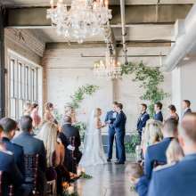a beautiful wedding at The Bond in Downtown York