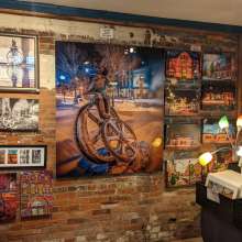 Art hanging at Inspired Imagez