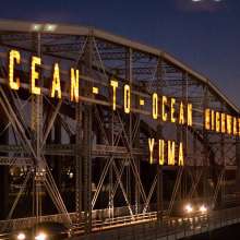 Ocean to Ocean Bridge in Yuma, Arizona