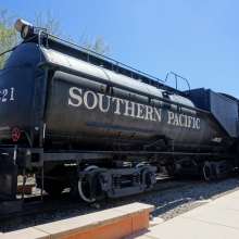 Pivot Point Southern Pacific engine