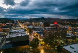 Downtown Rapid City Dusk