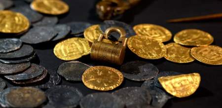 Golden coins