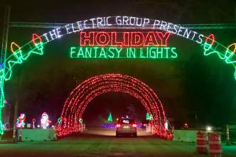 Holiday Fantasy in Lights Olin Park