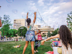 Rainbow Summer Bubbles
