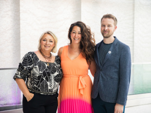 Marissa Werner, Connie Kopecky and Devric Hitchcock from the Sports Milwaukee team