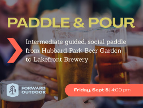 Paddle & Pour: Kayak Hubbard Park to Lakefront Brewery