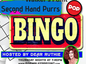 Drag Queen Bingo Fundraiser Thursday, March 19, at POP in Walker's Point!!!