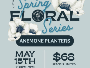 Little Village x Aromatic Acres present: Anemone Planter Workshop 🌼