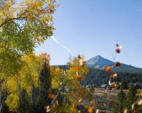Lone Mountain in Autumn