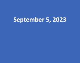 September 5, 2023