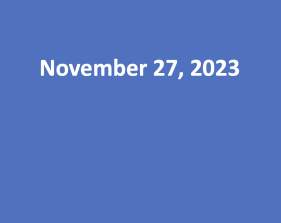 November 27, 2023