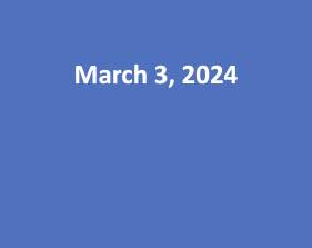March 3, 2024