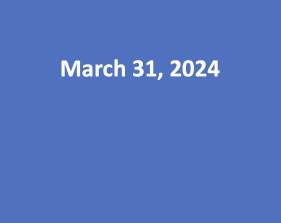 March 31, 2024