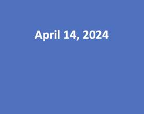 April 14, 2024