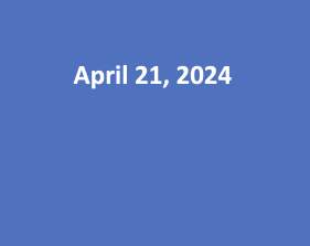 April 21, 2024