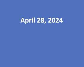 April 28, 2024